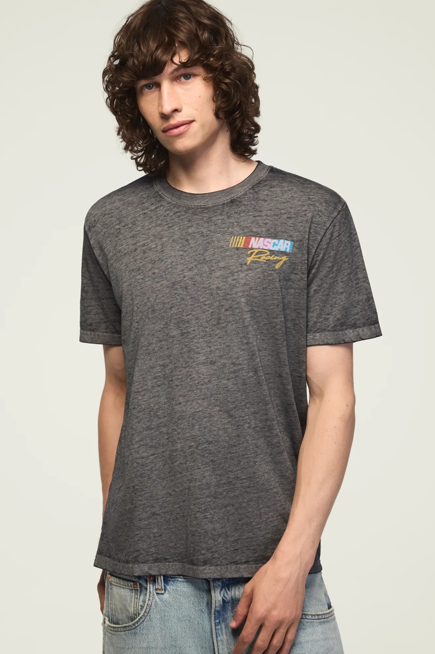 NASCAR RACING TEE — #001 BLACK — image 2