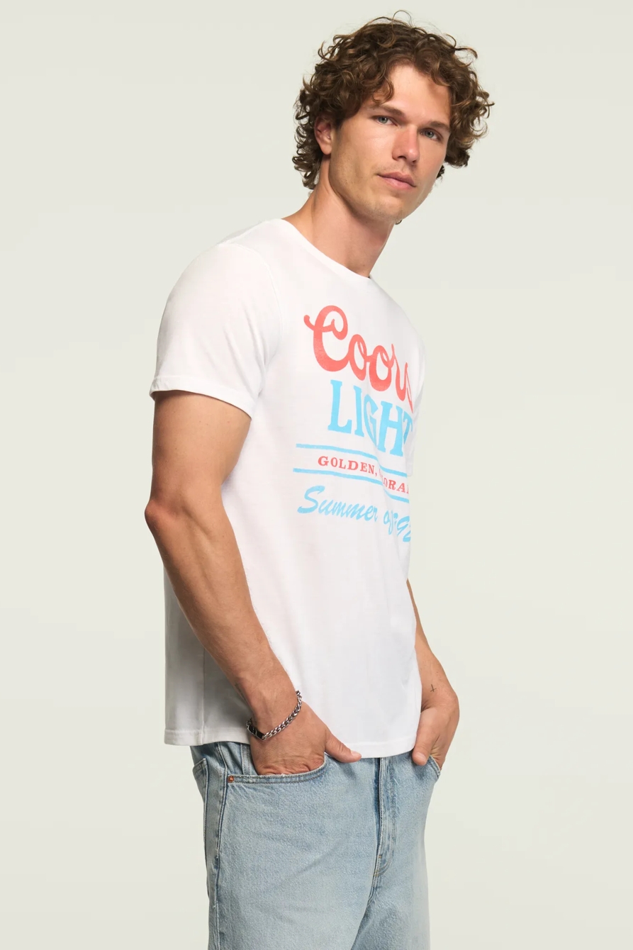 COORS LIGHT SUMMER TEE — BRIGHT WHITE — image 4