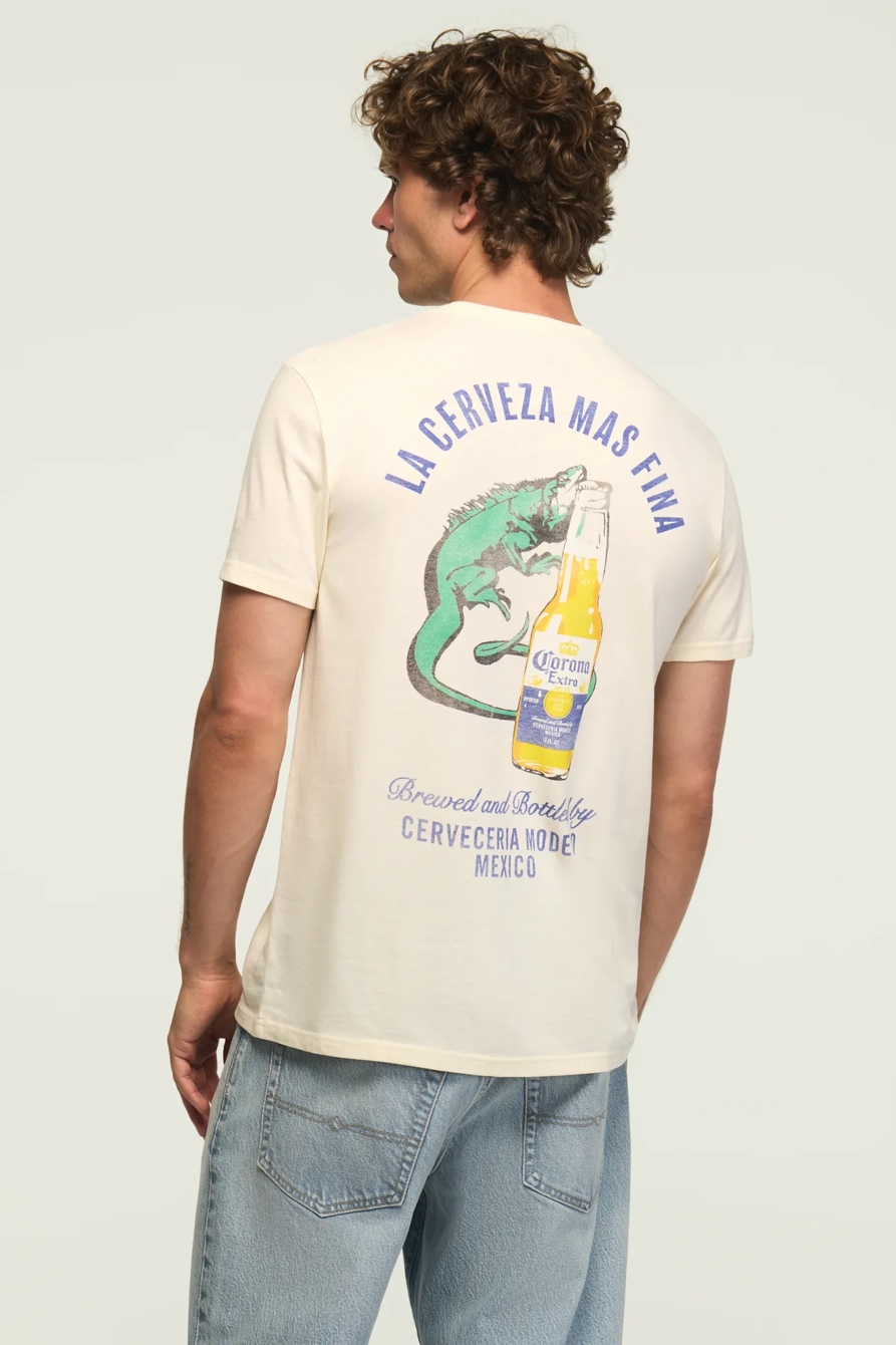 CORONA IGUANA TEE — WINTER WHITE — image 1