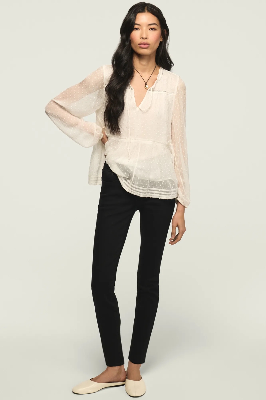 MID RISE AVA SKINNY — BLACK LIGHT WASH — image 1