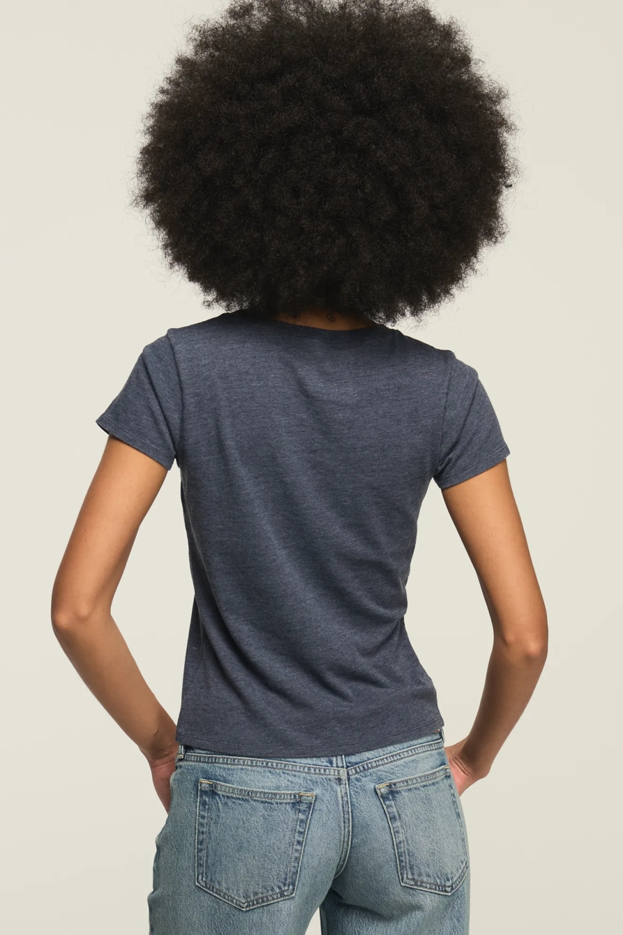 COCA COLA AMERICANA GRID BABY TEE — TOTAL ECLIPSE — image 3