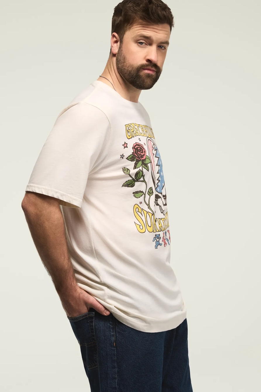 Big & Tall GRATEFUL DEAD AMERICA — LILY WHITE — image 4