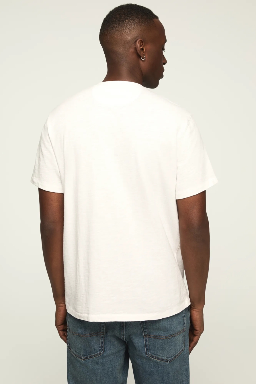 WEEKEND JERSEY HENLEY — BRIGHT WHITE — image 3