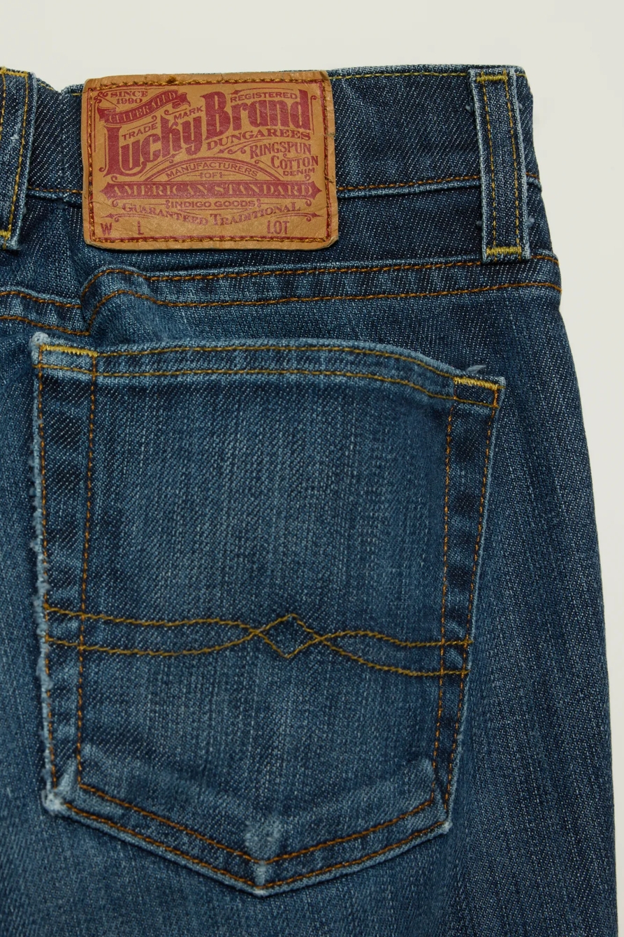 Lucky Brand Vintage Sundown Straight Jean — DARK WASH — image 1