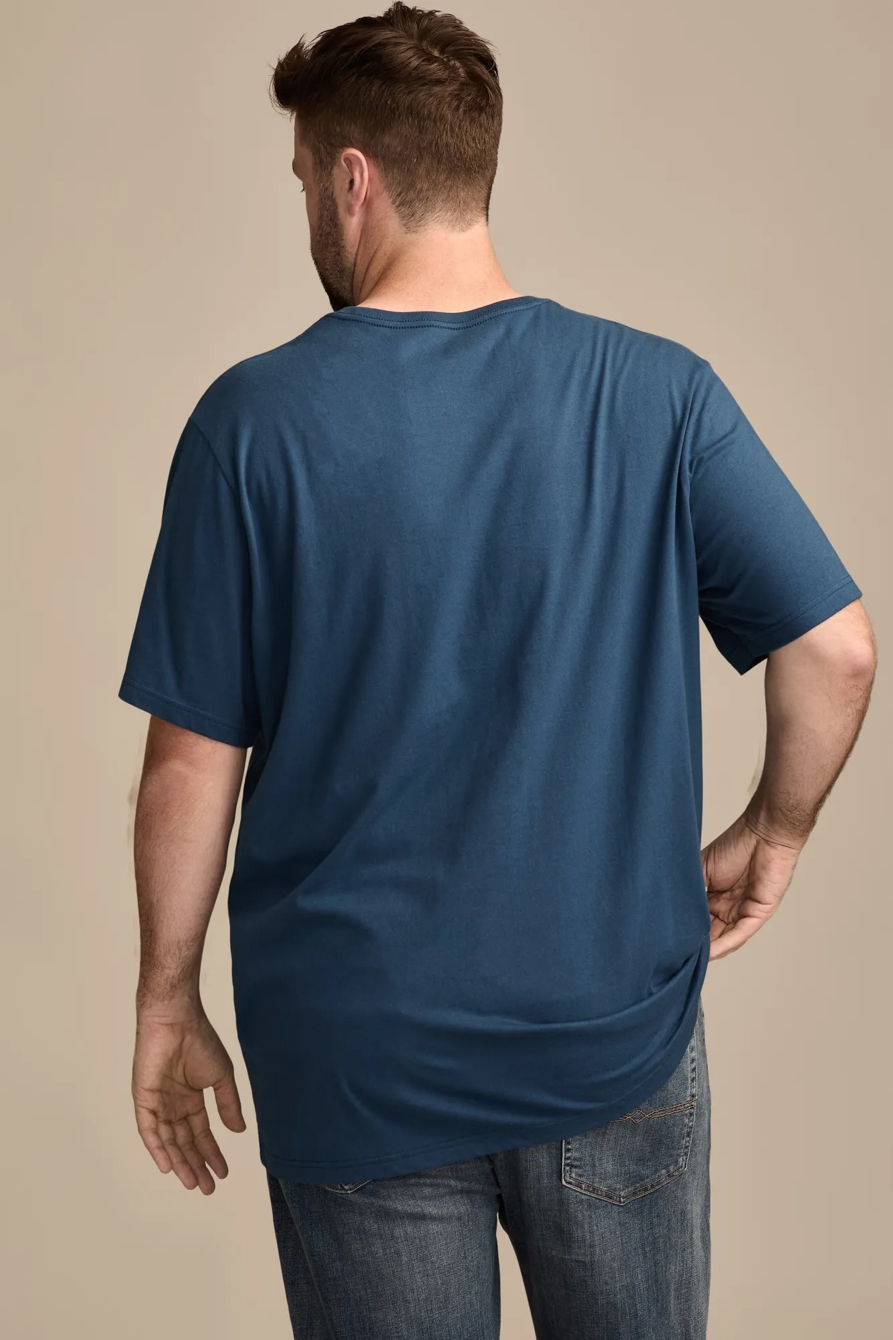 BIG & TALL CORVETTE TEE — INSIGNIA BLUE — image 3