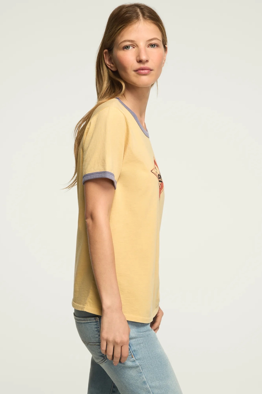 THE BEACH BOYS EMBLEM RINGER TEE — FALL LEAF — image 4