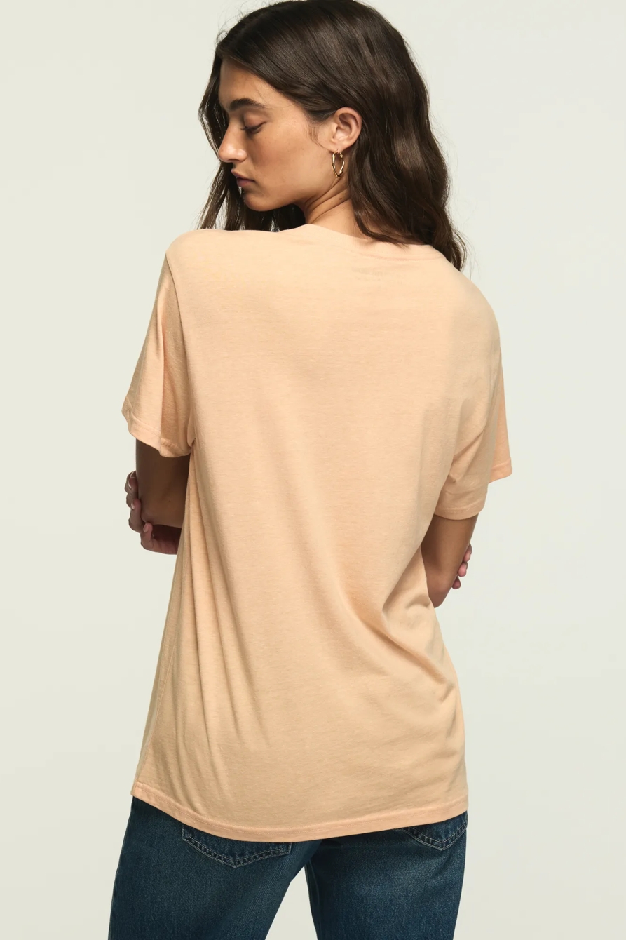 GRATEFUL DEAD SKELETONS BOYFRIEND TEE — PEACH NOUGAT — image 3