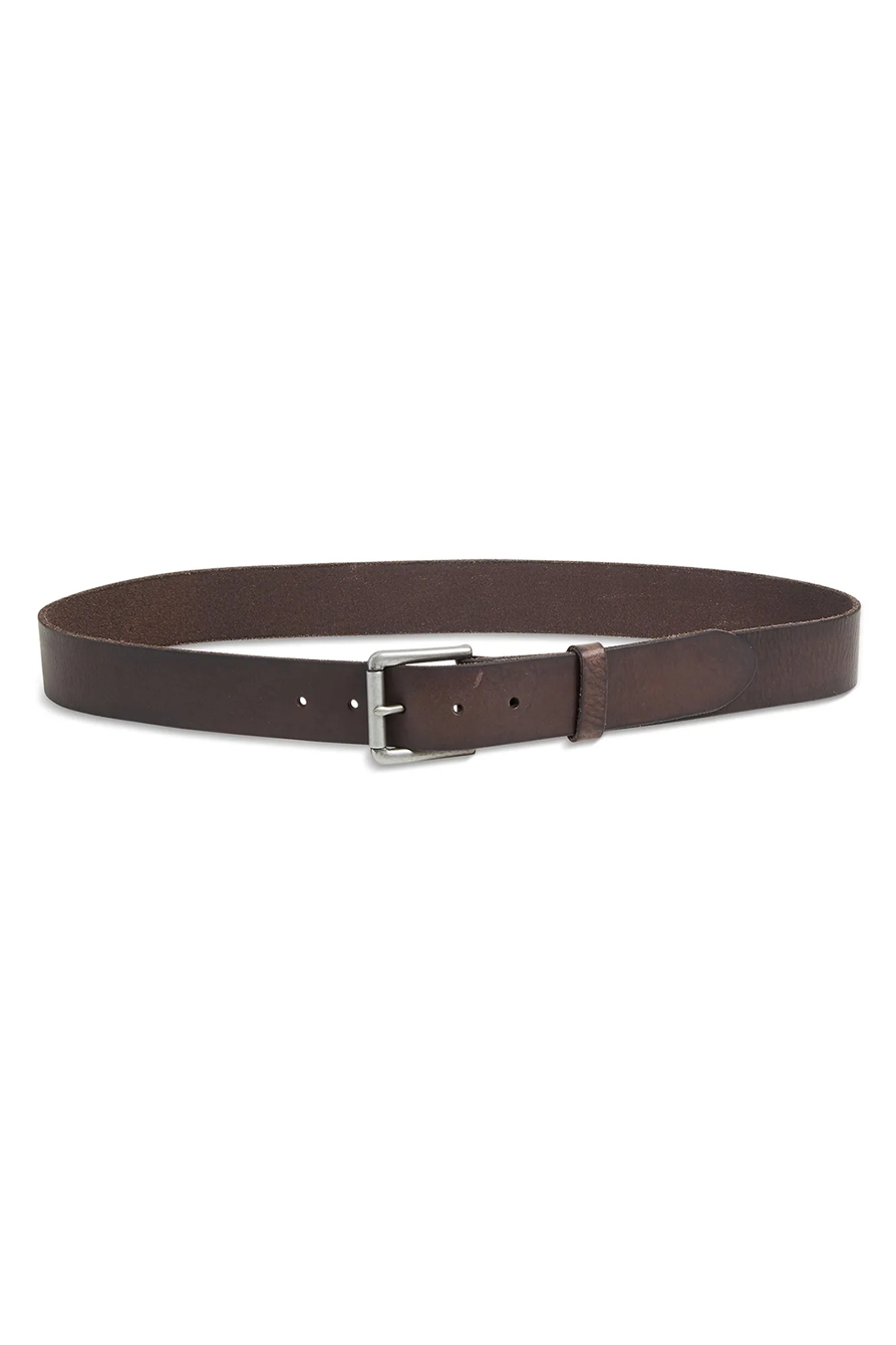 HIGHLAND LEATHER BELT — CHOCOLATE — image 1