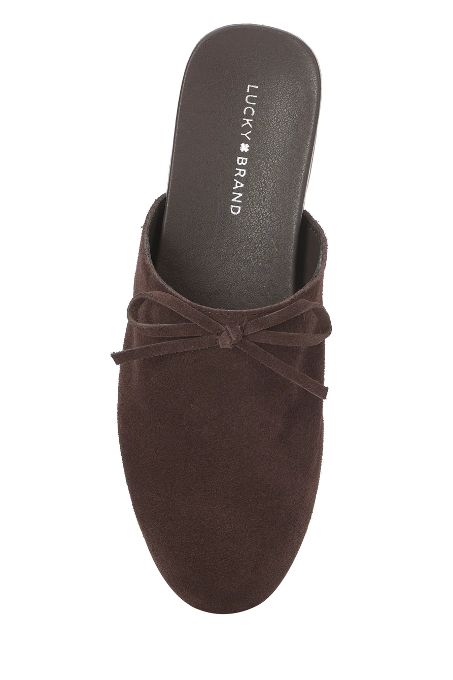 DAFINA FLAT — 200 CHOCOLATE — image 4