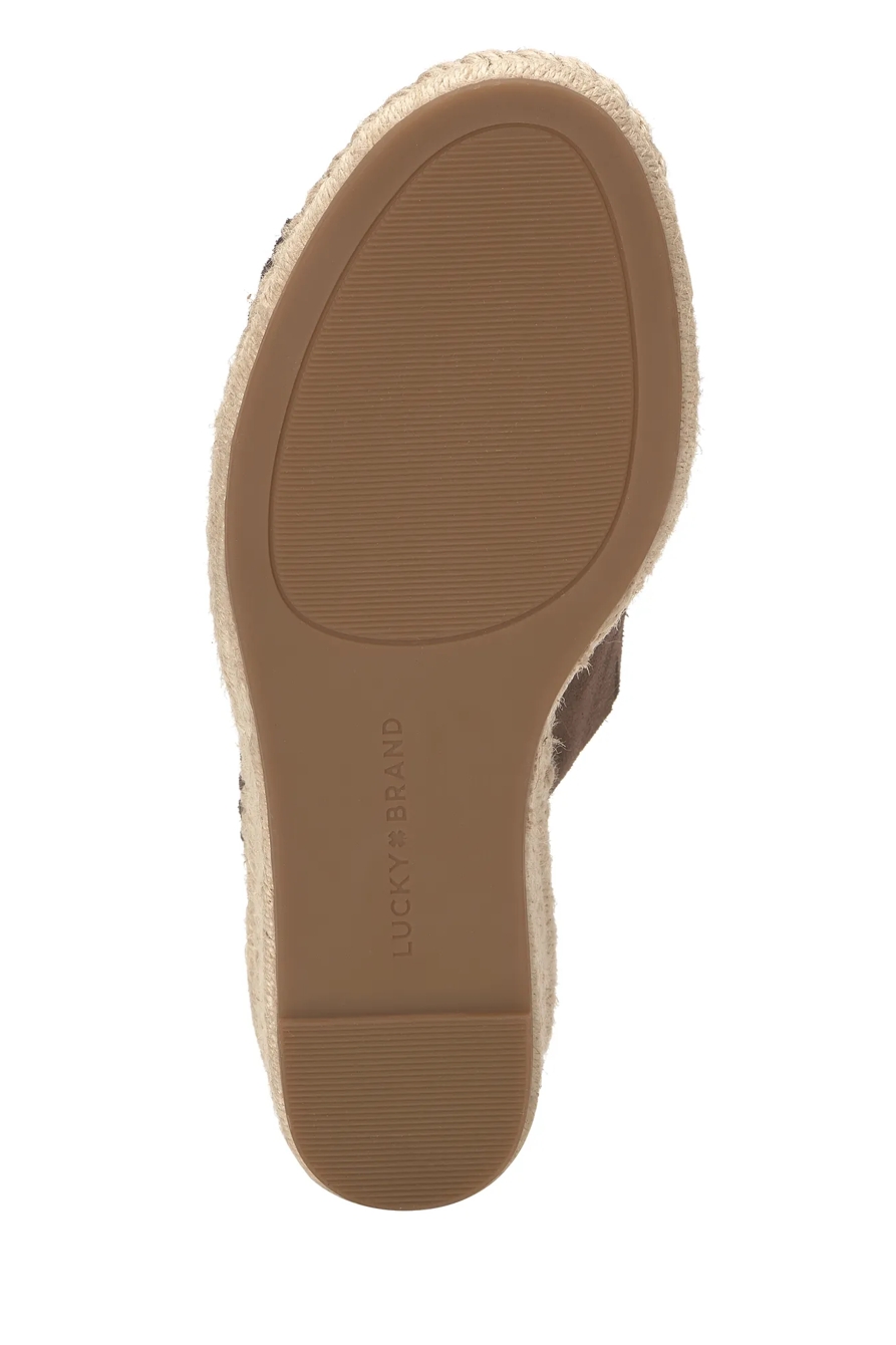 CABRIAH WEDGE — OPEN BROWN/RUST — image 6