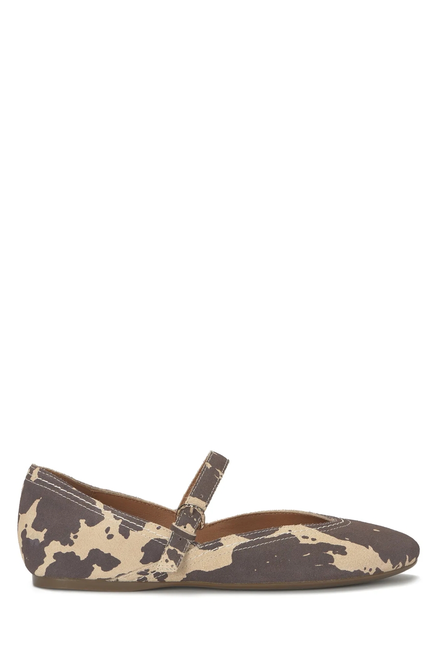 CYRENA MARY JANE FLAT — BEIGE CHOCOLATE — image 5