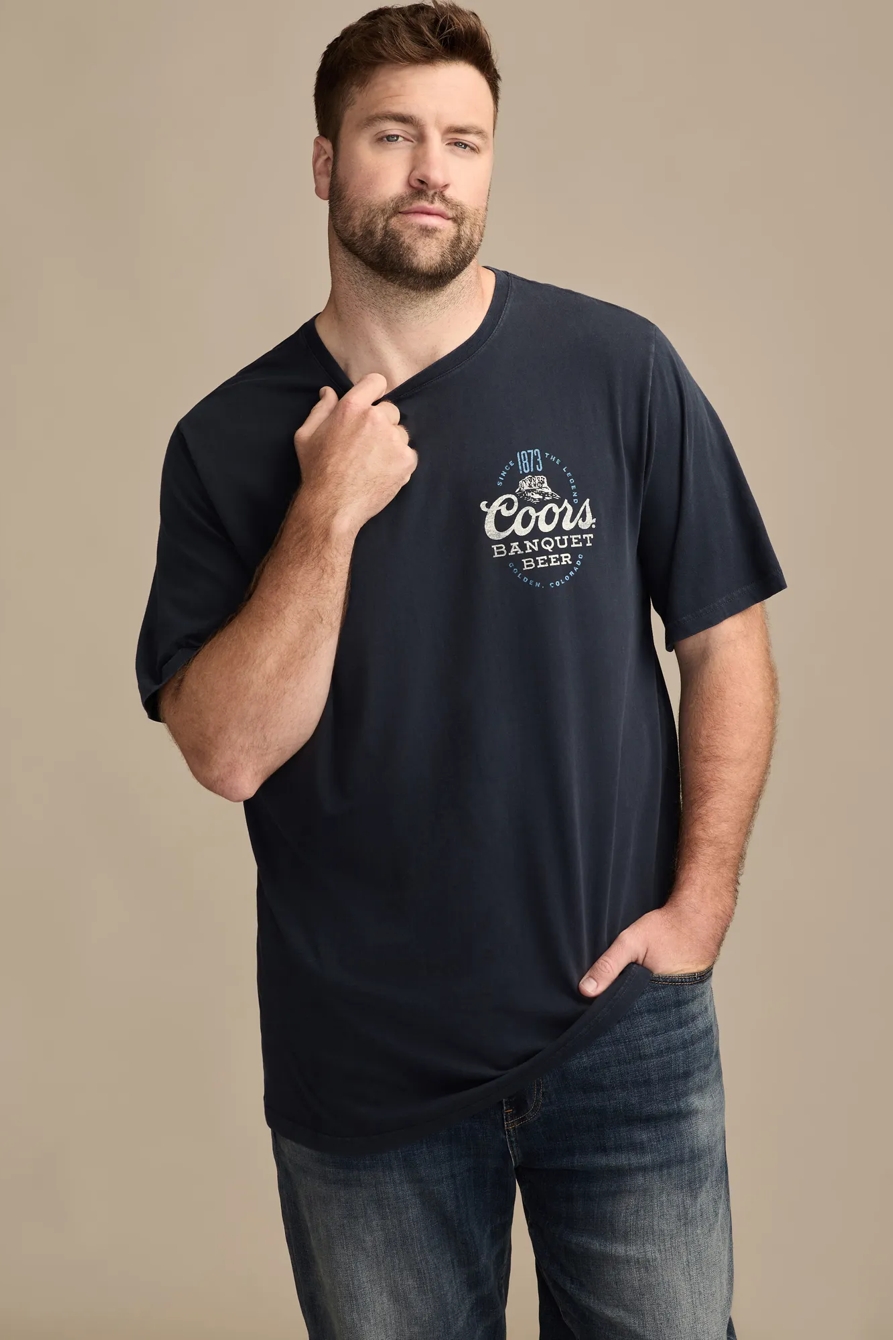 BIG & TALL COOR COWBOYS TEE — TOTAL ECLIPSE — image 2