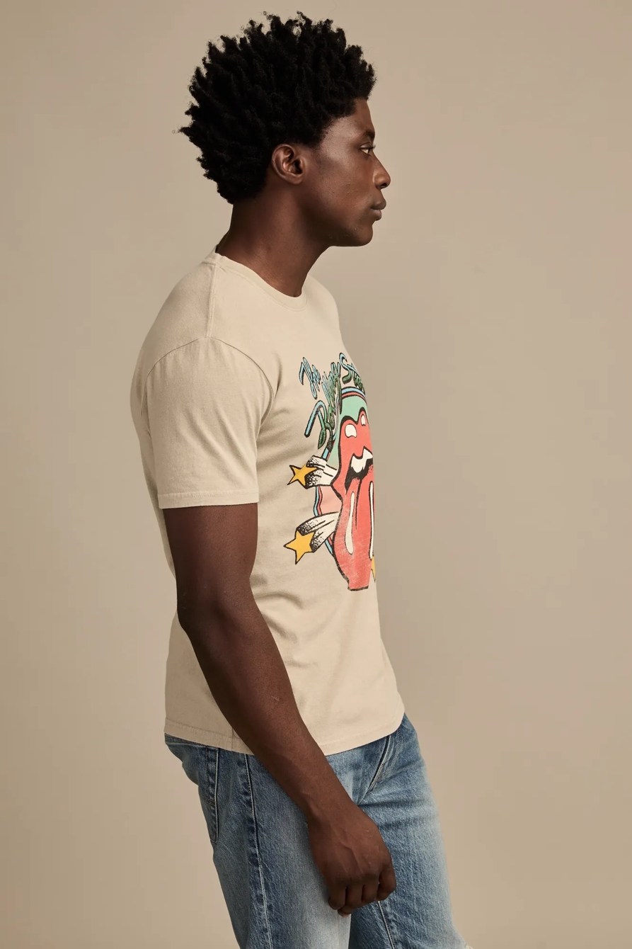 ROLLING STONES STARS TEE — PUSSYWILLOW GRAY — image 4