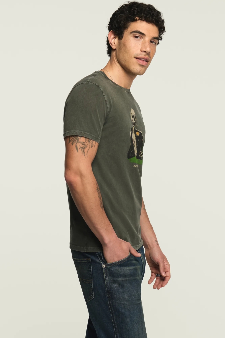 DEAD MANS HAND TEE — RAVEN — image 4
