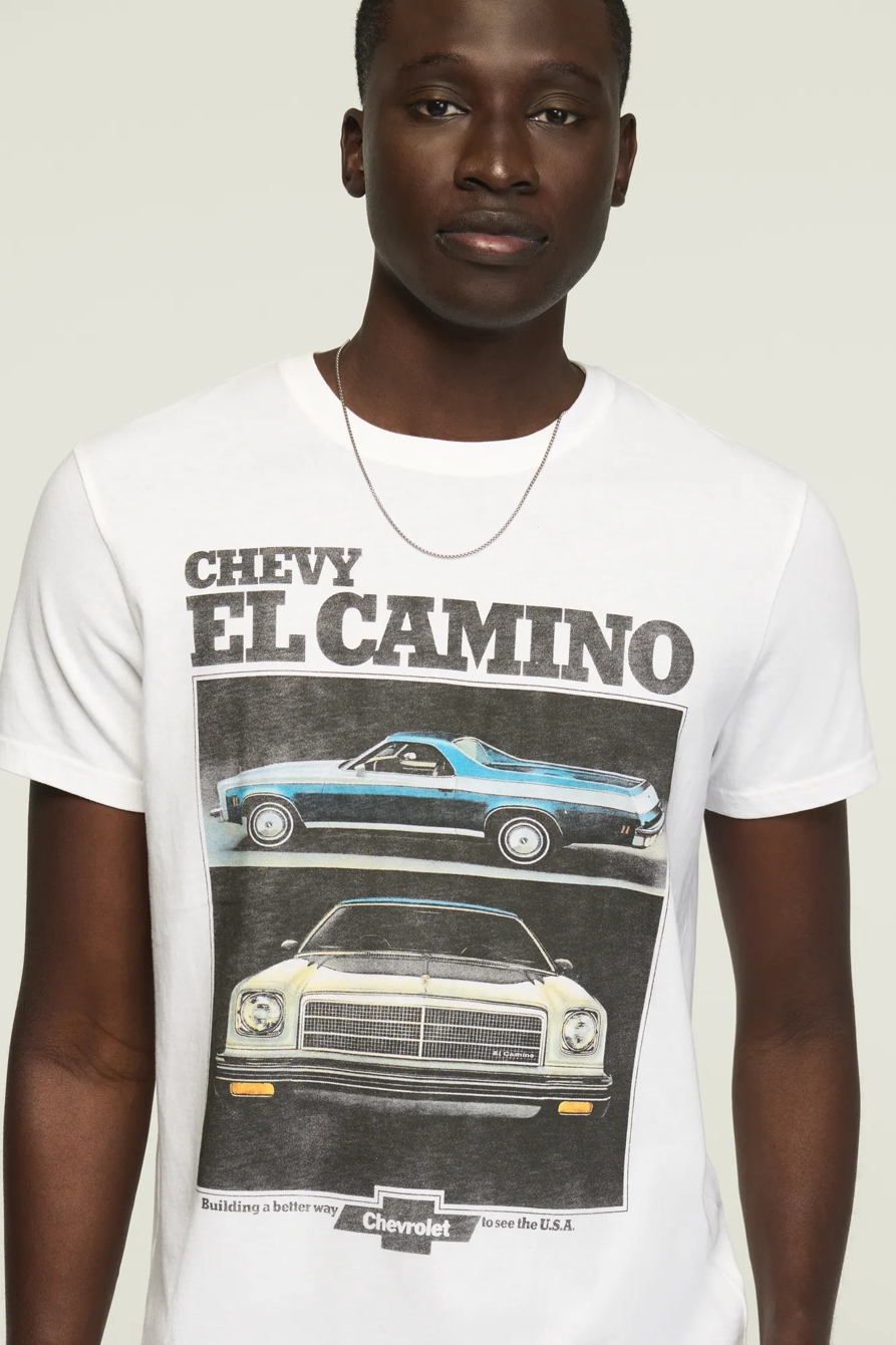 CHEVY EL CAMINO TEE — BRIGHT WHITE — image 2