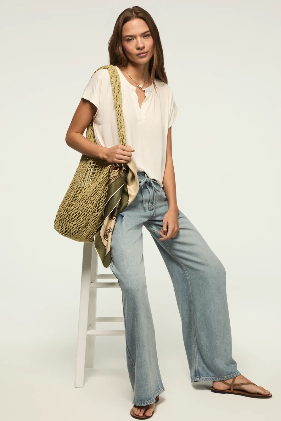 SANDWASH NOTCH TOP — ETHEREAL WHITE — image 5