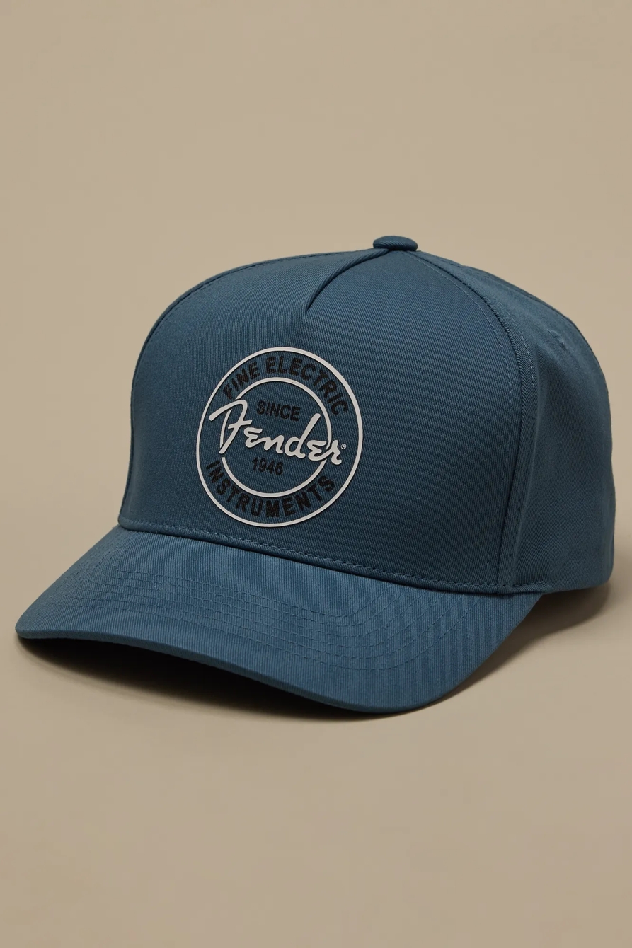Fender Fine Electric Baseball Hat — GREY BLUE — image 1
