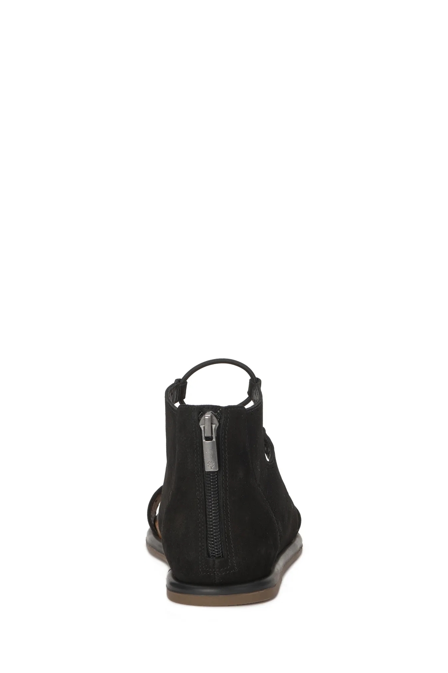 SARTEA GLADIATOR SANDAL — BLACK — image 2