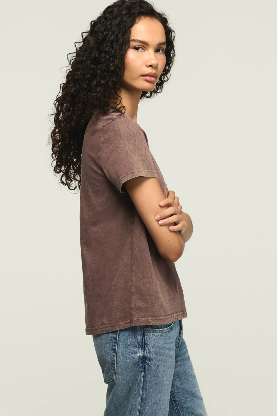 FLORAL SKULL ICON CLASSIC CREW — HUCKLEBERRY — image 4