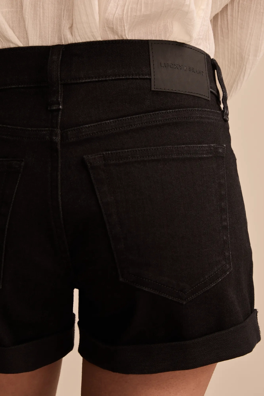 MID RISE AVA SHORT — CLEAN BLACK — image 5
