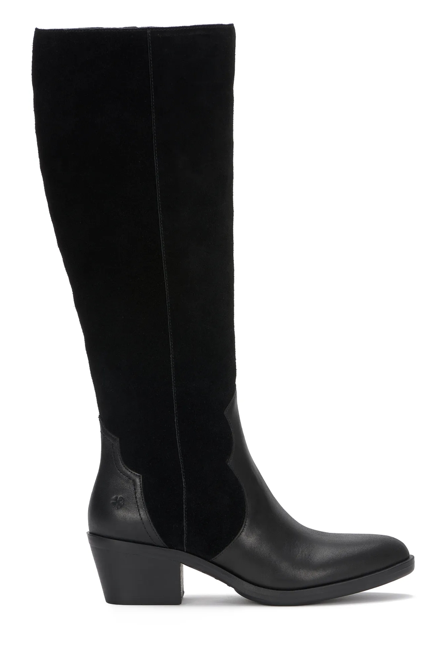 FRAHNA RIDING BOOT — BLACK — image 5