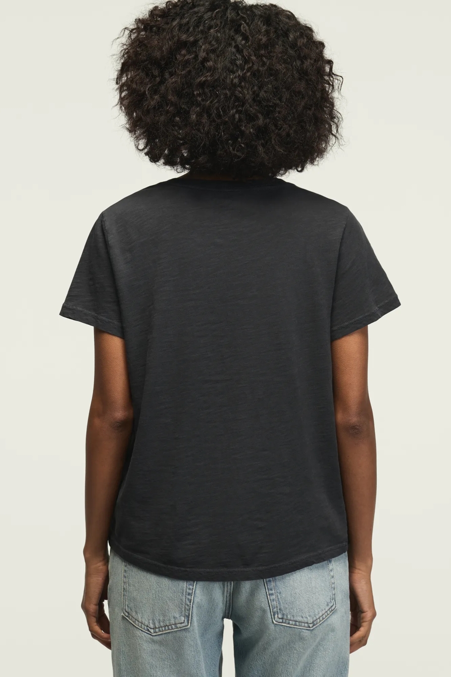 EMBELLISHED PALM CLASSIC CREW — JET BLACK — image 3