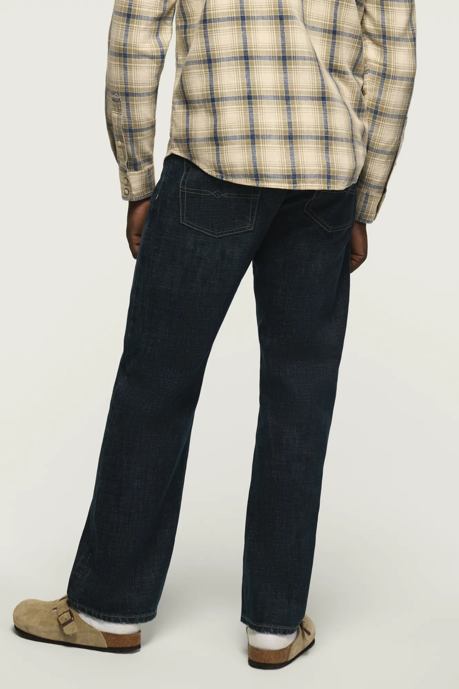 181 RELAXED SELVEDGE JEAN — IRONHIDE — image 6