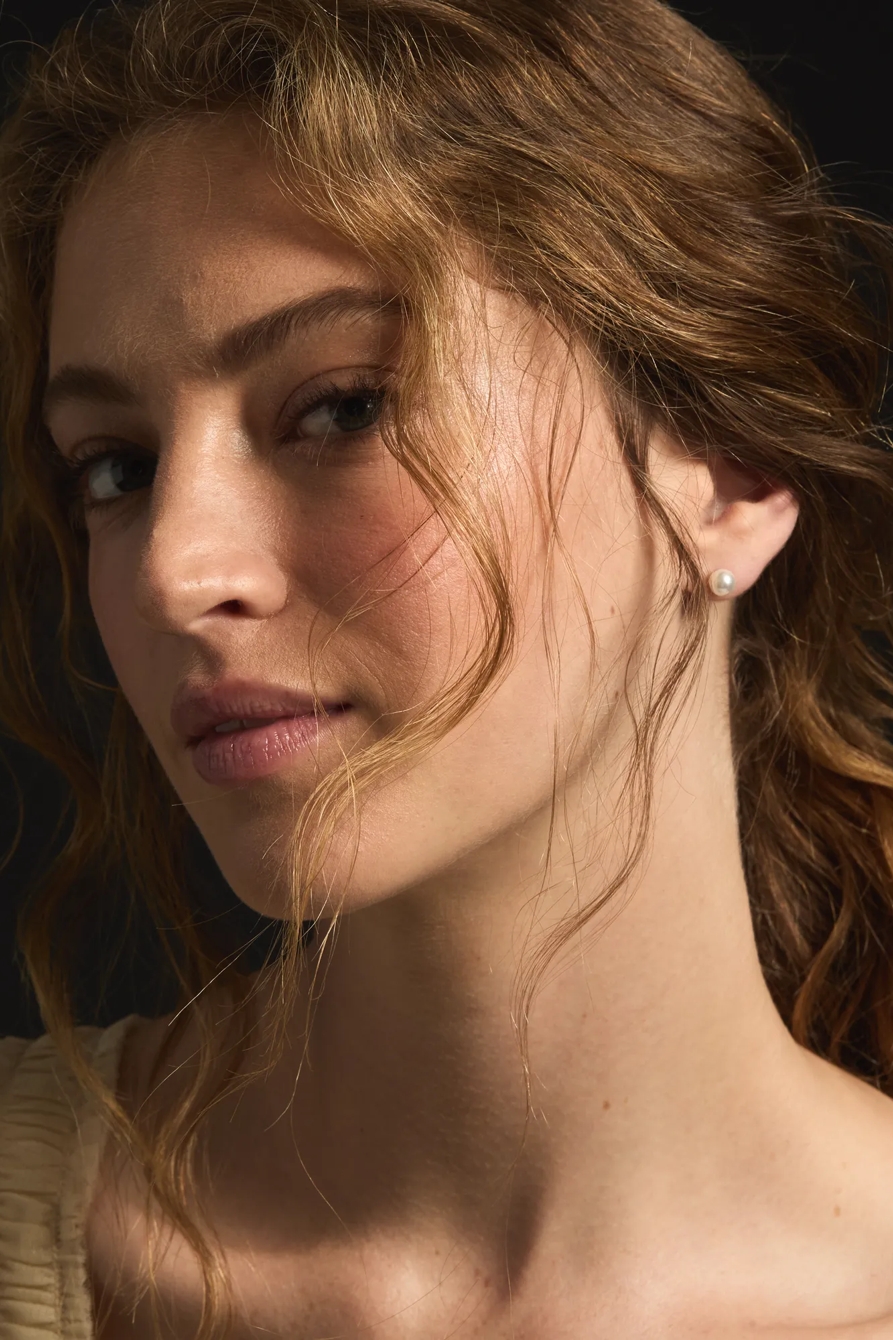 Pearl Stud Set — GOLD — image 1