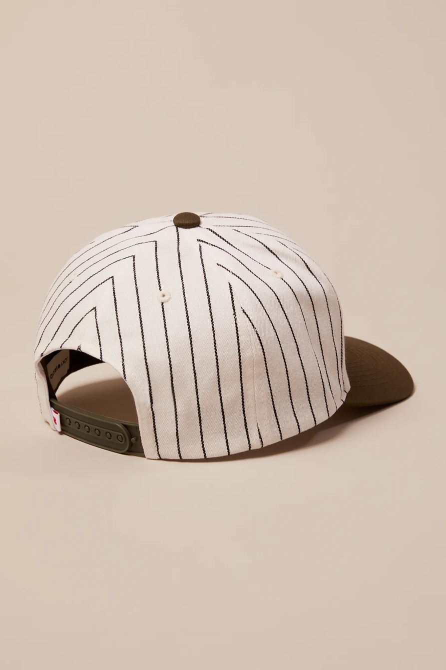 PINSTRIPE LOGO CAP — LIGHT GREEN — image 2