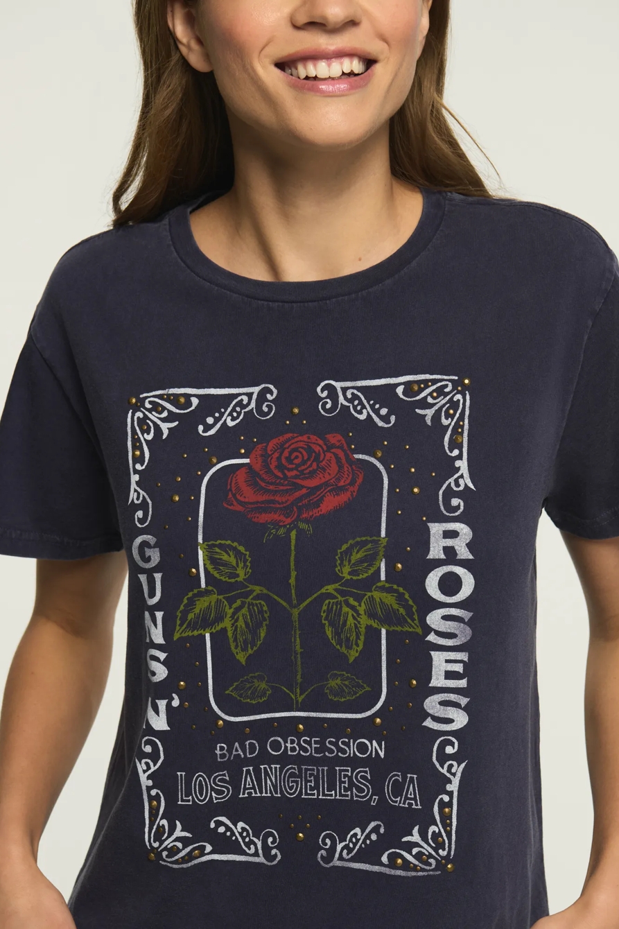 GUNS N ROSES EMBELLISHED BOYFRIEND TEE — Inkling — image 2