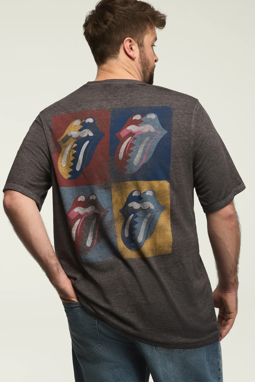 Big & Tall ROLLING STONES TONGUES — MOONLESS NIGHT — image 1