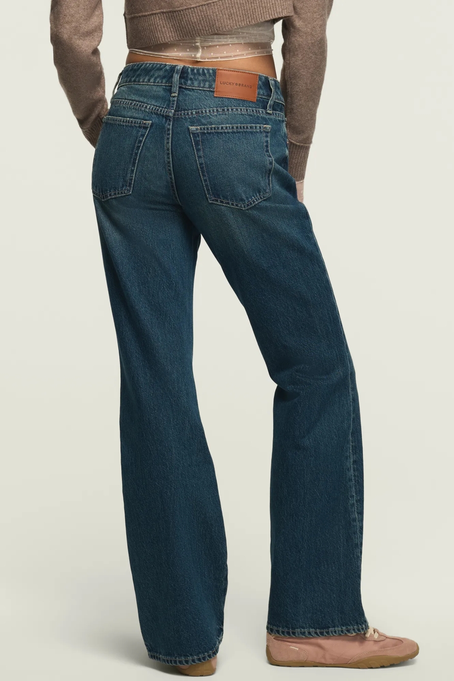 LOW RISE BAGGY FLARE — POP SONGS WASH — image 3