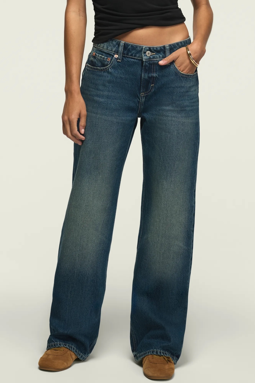 BAGGY WIDE LEG — POP SONGS WASH — image 1