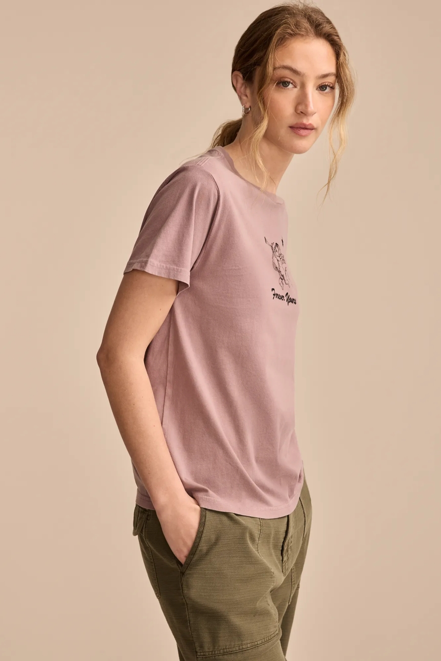 FOREVER MINE BOYFRIEND TEE — TOADSTOOL — image 3