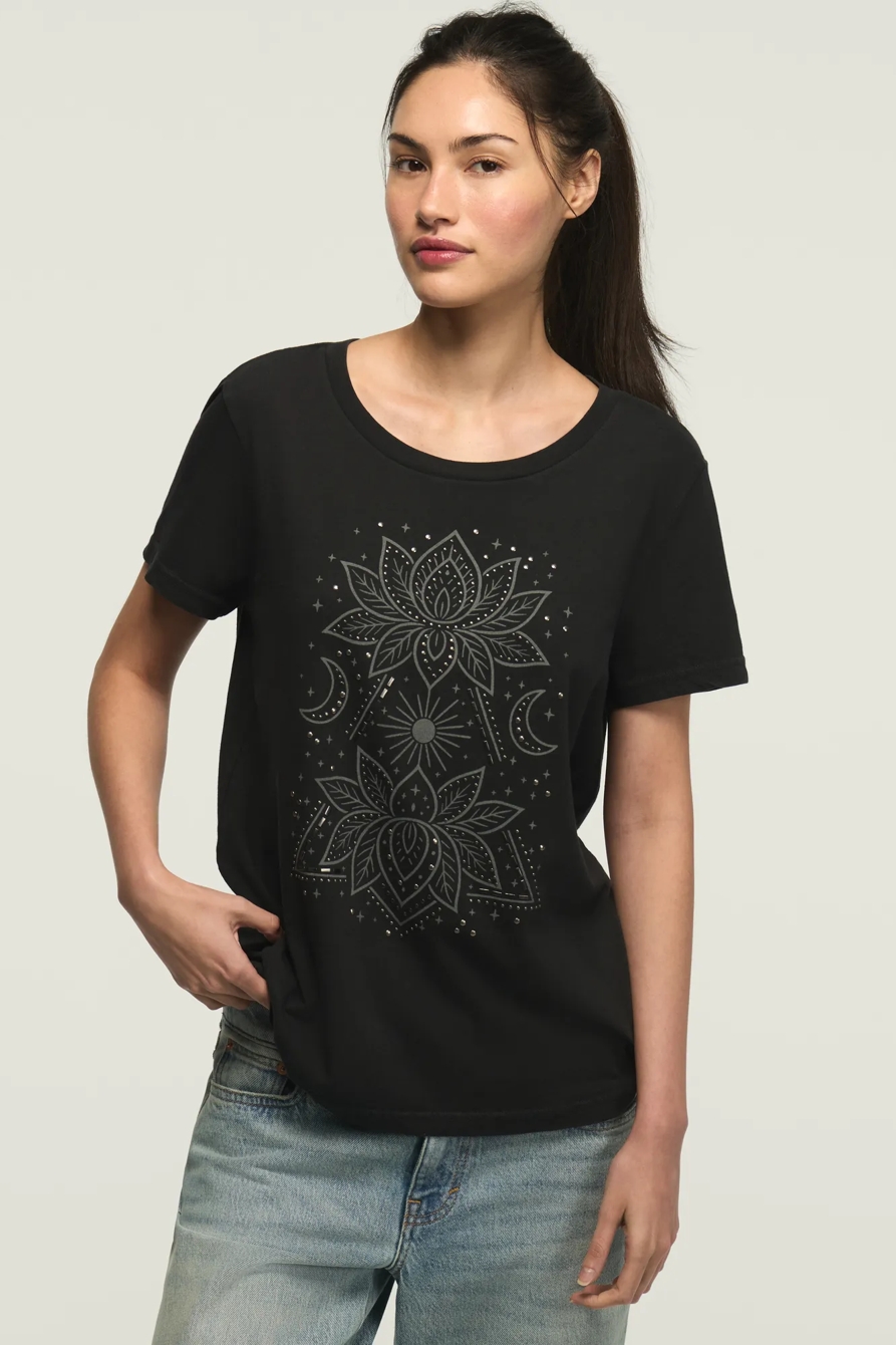 DOUBLE LOTUS CLASSIC CREW — JET BLACK — image 1