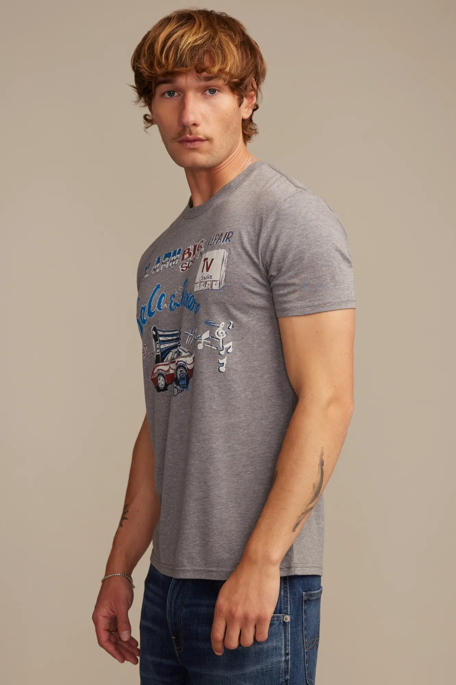 CAR SALES AND REPAIR TEE — HEATHER GREY — image 3