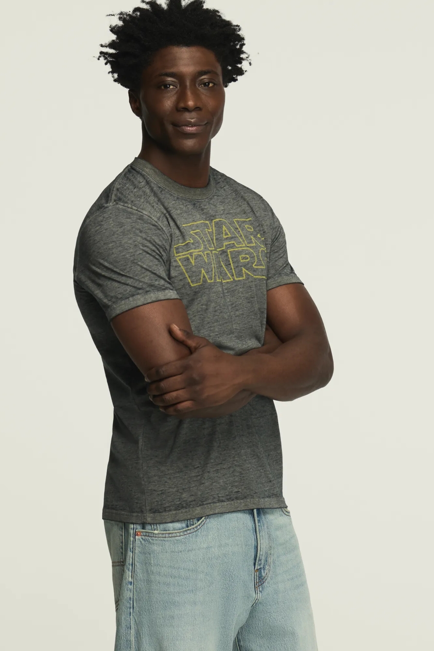 STAR WARS LOGO TEE — #001 BLACK — image 4