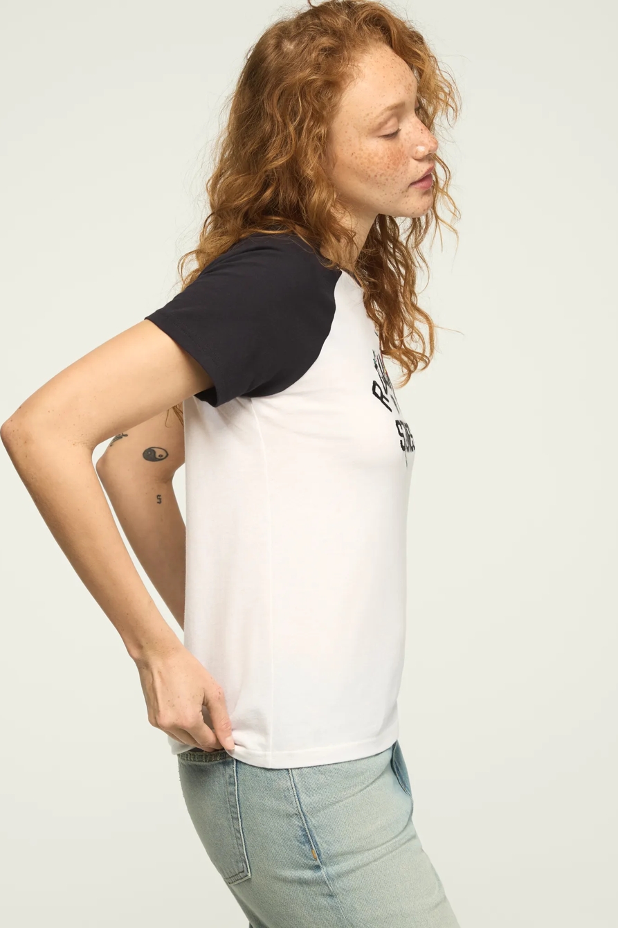 ROLLING STONES TATTOO YOU RAGLAN TEE — BRIGHT WHITE — image 3