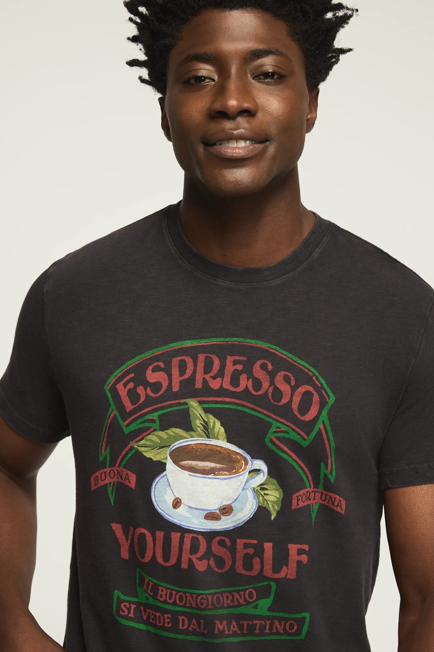 ESPRESSO YOURSELF TEE — JET BLACK — image 2