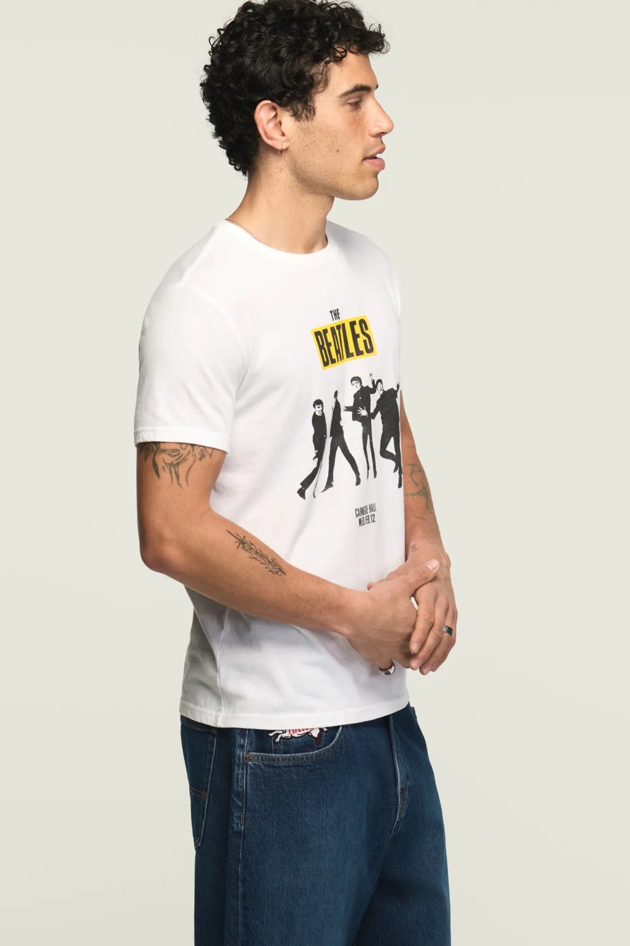THE BEATLES CARNEGIE TEE — BRIGHT WHITE — image 4