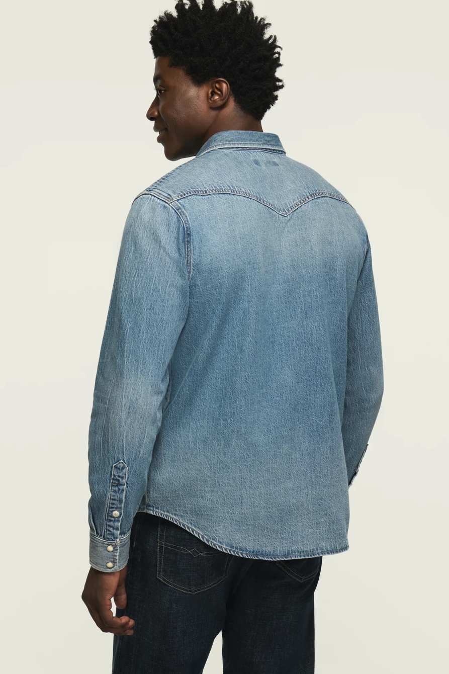 DENIM WESTERN SHIRT — CROSSWIND — image 3