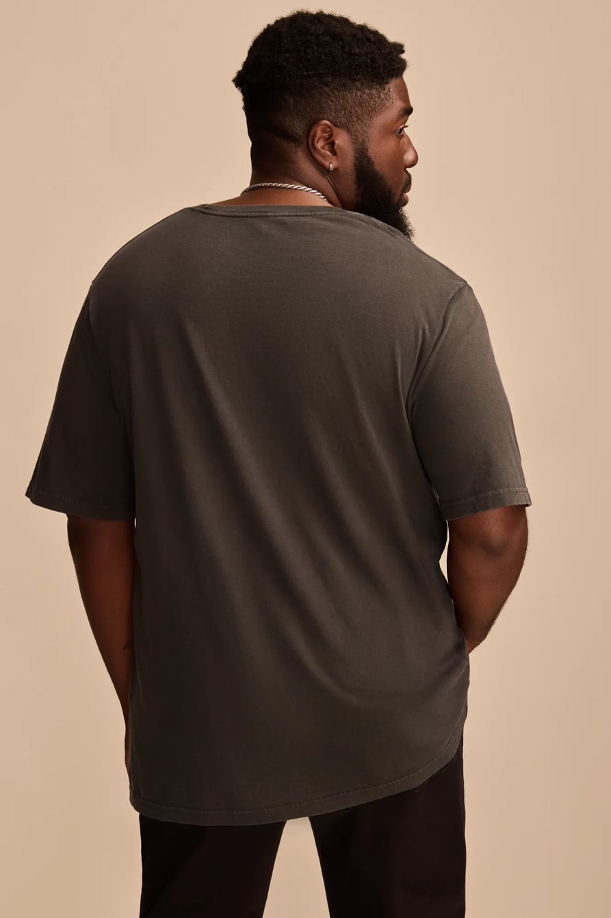 BIG & TALL NEGRONI TEE — JET BLACK — image 3