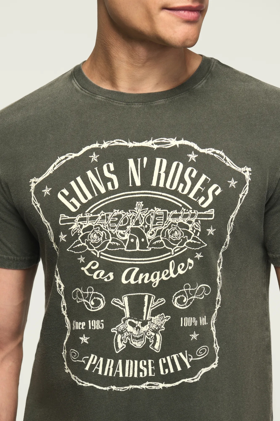 GUNS N ROSES TEE — RAVEN — image 2