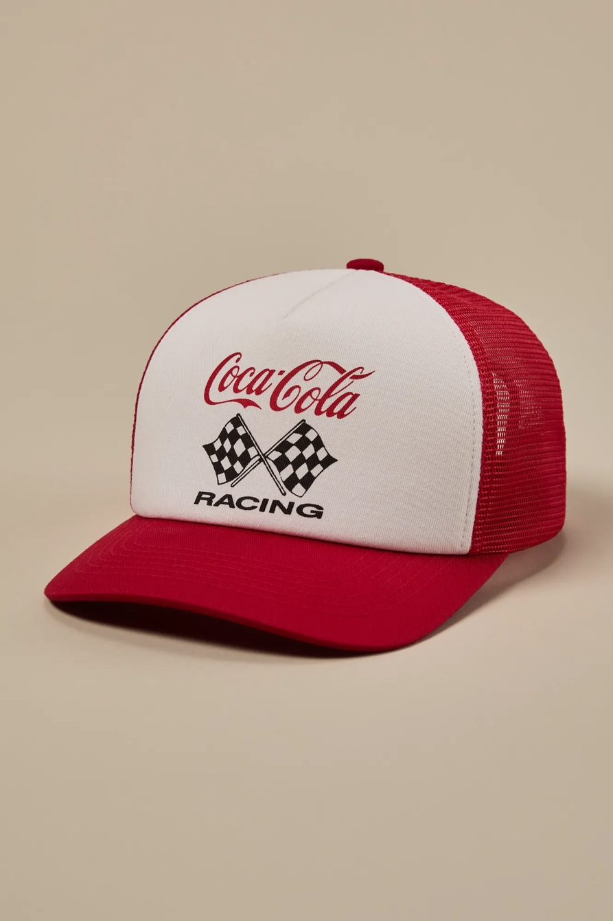 COCA COLA RACING TRUCKER HAT — MULTI — image 1