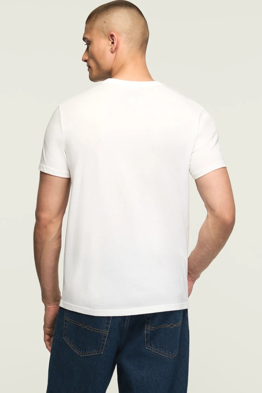 ELVIS REPEAT TEE — BRIGHT WHITE — image 3