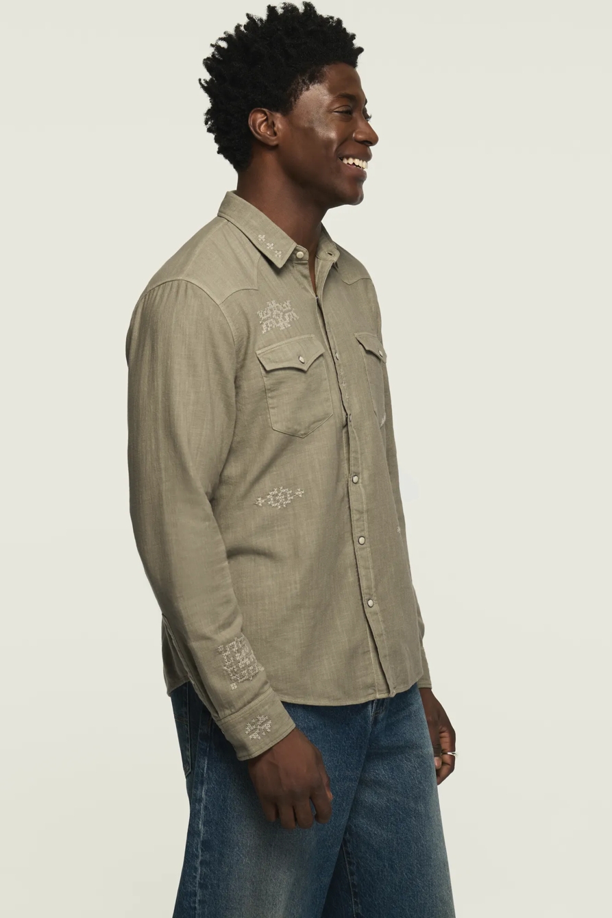EMBROIDERED WESTERN SHIRT — OVERLAND TREK — image 4