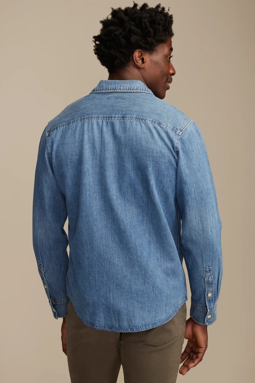DENIM UTILITY SHIRT — HARBORVIEW — image 5