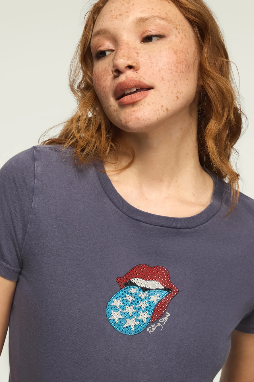 ROLLING STONES AMERICANA CLASSIC CREW — NIGHT SHADOW BLUE — image 2
