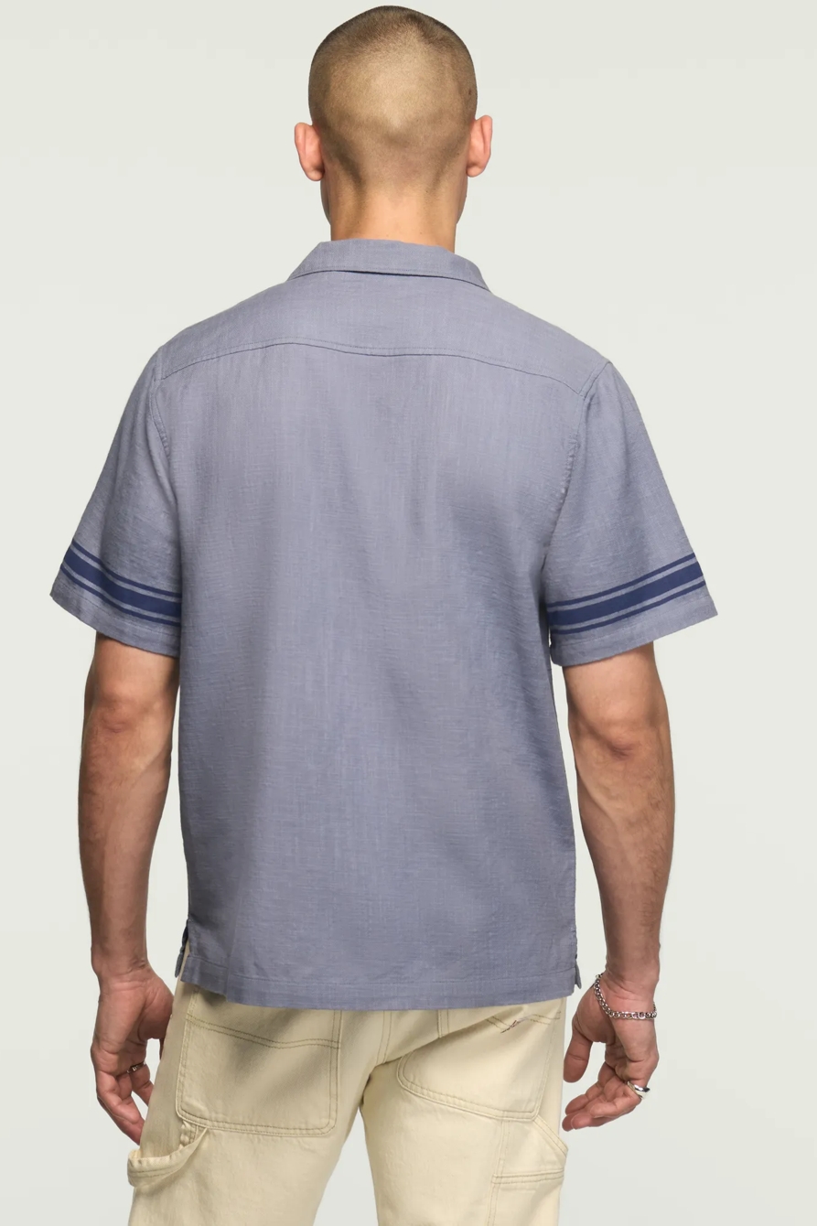 SHORT SLEEVE GRATEFUL DEAD PRINTED SHIRT — BLUE BLUSH — image 3