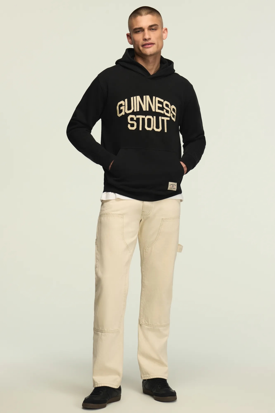 GUINNESS STOUT HOODIE — JET BLACK — image 1